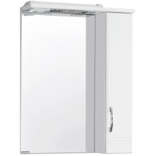 Зеркальный шкаф 58,6х79,8 см белый глянец R Акватон Онда 1A009802ON01R
