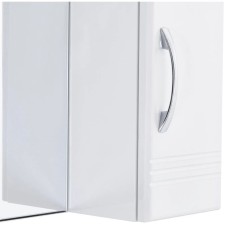 Зеркальный шкаф 58,6х79,8 см белый глянец R Акватон Онда 1A009802ON01R