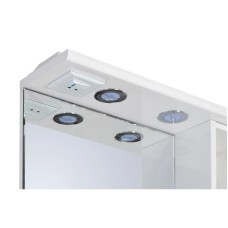 Зеркальный шкаф 58,6х79,8 см белый глянец R Акватон Онда 1A009802ON01R