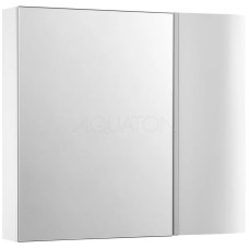 Зеркальный шкаф 80х71,1 см белый глянец Акватон Ондина 1A183502OD010