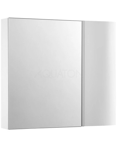 Зеркальный шкаф 80х71,1 см белый глянец Акватон Ондина 1A183502OD010