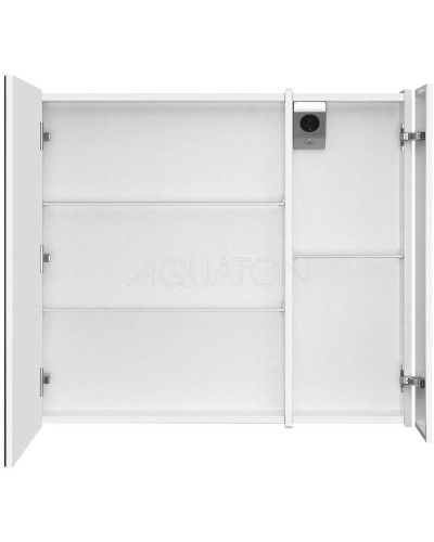 Зеркальный шкаф 80х71,1 см белый глянец Акватон Ондина 1A183502OD010