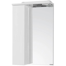Зеркальный шкаф 50х79,8 см белый глянец L Акватон Панда 1A007402PD01L