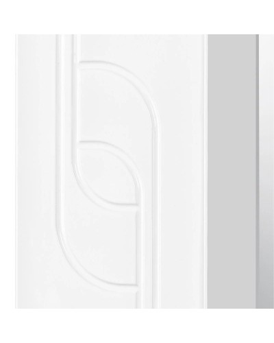 Зеркальный шкаф 50х79,8 см белый глянец L Акватон Панда 1A007402PD01L