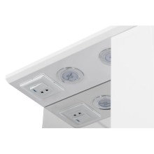 Зеркальный шкаф 50х79,8 см белый глянец R Акватон Панда 1A007402PD01R