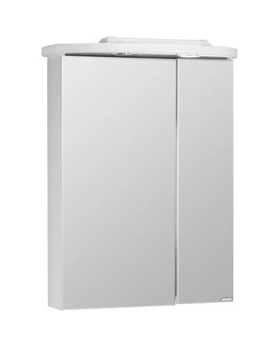 Зеркальный шкаф 65х85,4 см белый глянец Акватон Норма 1A002102NO010