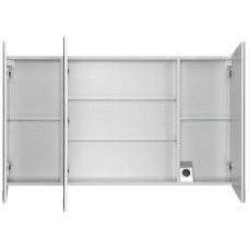 Зеркальный шкаф 120х80 см белый Акватон Севилья 1A125702SE010