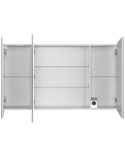 Зеркальный шкаф 120х80 см белый Акватон Севилья 1A125702SE010