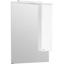 Зеркальный шкаф 75х110,7 см белый R Акватон Майами 1A047502MM01R