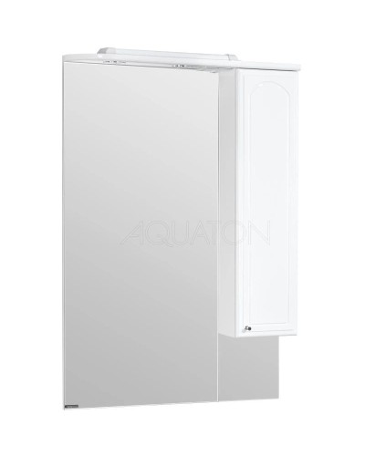 Зеркальный шкаф 75х110,7 см белый R Акватон Майами 1A047502MM01R
