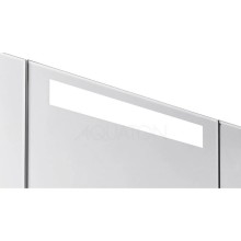 Зеркальный шкаф 120х75 см белый глянец Акватон Мадрид 1A113402MA010