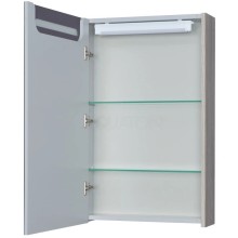 Зеркальный шкаф 50х78 см дуб фьорд Акватон Сильва 1A215502SIW6L