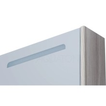 Зеркальный шкаф 50х78 см дуб фьорд Акватон Сильва 1A215502SIW6L