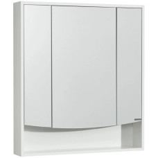 Зеркальный шкаф 76х85 см белый глянец Акватон Инфинити 1A192102IF010