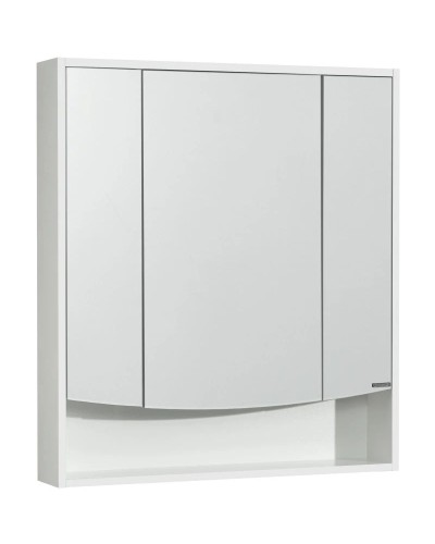 Зеркальный шкаф 76х85 см белый глянец Акватон Инфинити 1A192102IF010