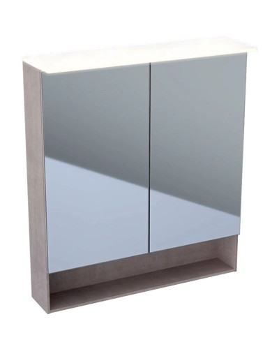 Зеркальный шкаф 74х83 см дуб мистик Geberit Acanto 500.645.00.2