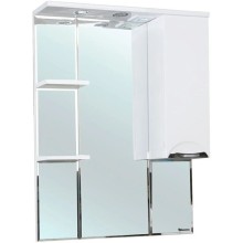 Зеркальный шкаф 75х100 см белый глянец R Bellezza Альфа 4618812001014