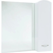 Зеркальный шкаф 78х80 см белый глянец R Bellezza Амелия 4610313001012