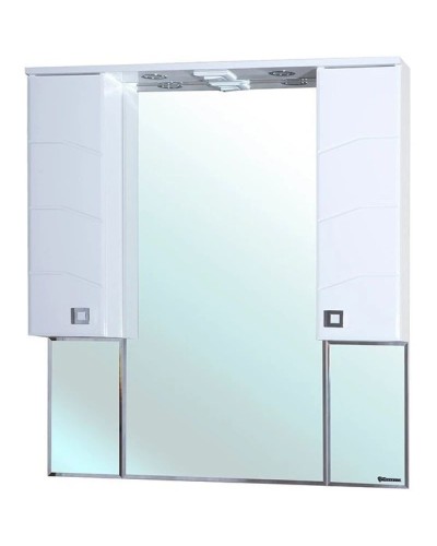 Зеркальный шкаф 93х100 см белый глянец Bellezza Джулия 4611216000010