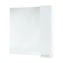 Зеркальный шкаф 74х80 см белый глянец L/R Bellezza Тиффани 4610512000014