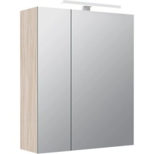 Зеркальный шкаф 50х60 см ясень шимо R IDDIS Mirro MIR5002i99