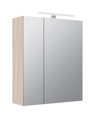 Зеркальный шкаф 50х60 см ясень шимо R IDDIS Mirro MIR5002i99