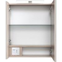 Зеркальный шкаф 50х60 см ясень шимо R IDDIS Mirro MIR5002i99