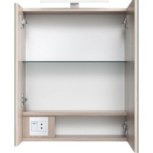 Зеркальный шкаф 50х60 см ясень шимо R IDDIS Mirro MIR5002i99