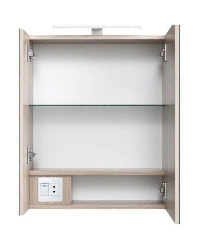 Зеркальный шкаф 50х60 см ясень шимо R IDDIS Mirro MIR5002i99