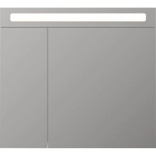 Зеркальный шкаф 80х70 см ясень шимо R IDDIS Mirro MIR80N2i99