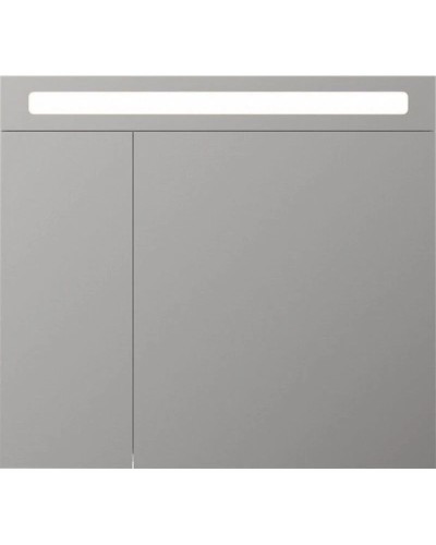 Зеркальный шкаф 80х70 см ясень шимо R IDDIS Mirro MIR80N2i99