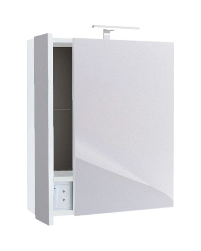 Зеркальный шкаф 50х60 см белый R IDDIS Mirro New NMIR502i99