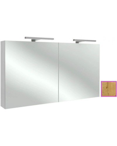 Зеркальный шкаф арлингтонский дуб 120х65 см Jacob Delafon Odeon Up EB798RU-E70