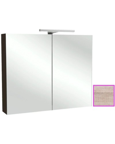 Зеркальный шкаф серый дуб 70х65 см Jacob Delafon Odeon Up EB786RU-E71