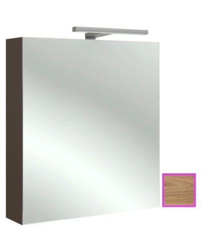 Зеркальный шкаф левосторонний ореховое дерево 60х65 см Jacob Delafon Odeon Up EB795GRU-E16