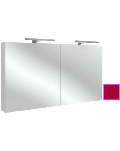 Зеркальный шкаф малиновый 120х65 см Jacob Delafon Odeon Up EB798RU-R3