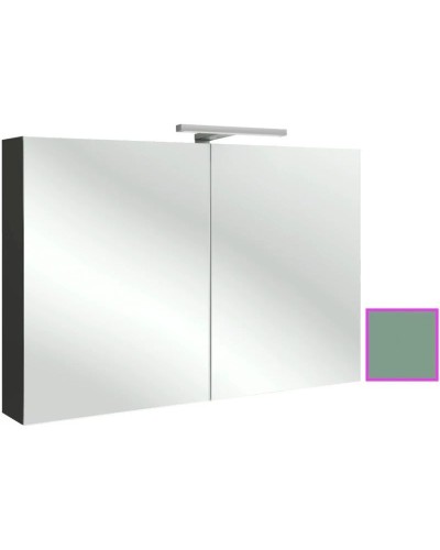 Зеркальный шкаф оливковый блестящий 105х65 см Jacob Delafon Odeon Up EB787-G95