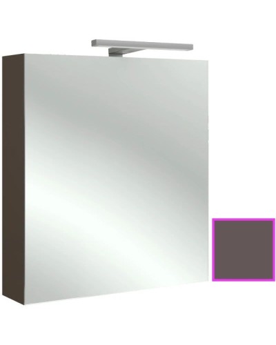 Зеркальный шкаф левосторонний светло-коричневый 60х65 см Jacob Delafon Odeon Up EB795GRU-G80