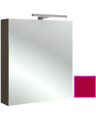 Зеркальный шкаф правосторонний малиновый 60х65 см Jacob Delafon Odeon Up EB795DRU-R3