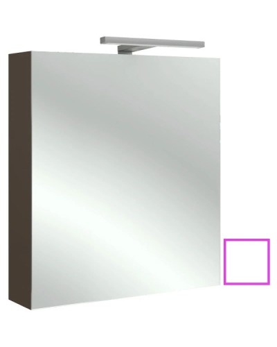 Зеркальный шкаф правосторонний белый блестящий 60х65 см Jacob Delafon Odeon Up EB795DRU-G1C