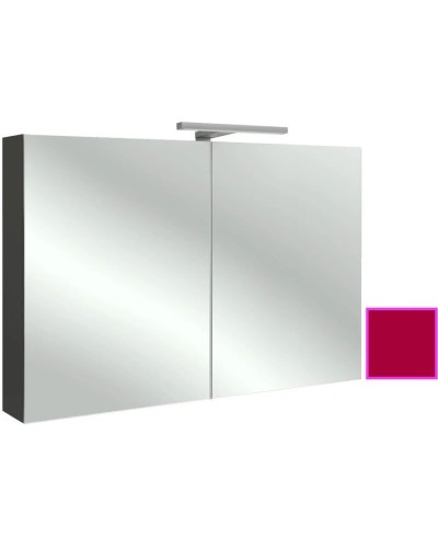 Зеркальный шкаф малиновый 80х65 см Jacob Delafon Reve EB796RU-R3
