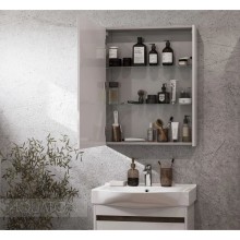 Зеркальный шкаф 65х81 см белый глянец L/R Акватон Нортон 1A249102NT010