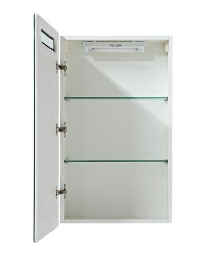 Ирис - 50 Зеркальный шкаф со светом (лев.)