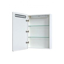 Ирис - 60 Зеркальный шкаф со светом (лев.)