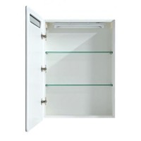 Ирис - 60 Зеркальный шкаф со светом (лев.)