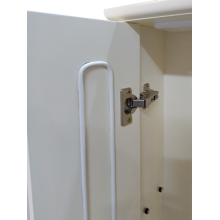 Лувр - 60 Зеркало со шкафчиком, лев., слоновая кость