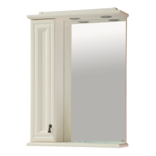 Лувр - 60 Зеркало со шкафчиком, лев., слоновая кость