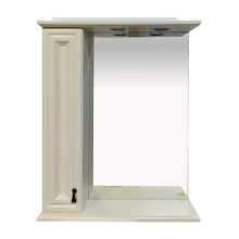 Лувр - 65 Зеркало со шкафчиком, лев., слоновая кость