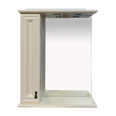 Лувр - 65 Зеркало со шкафчиком, лев., слоновая кость