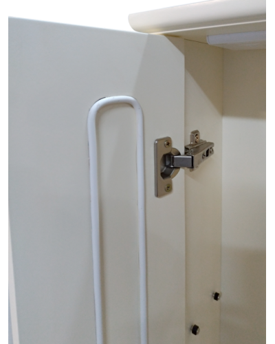 Лувр - 65 Зеркало со шкафчиком, лев., слоновая кость